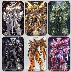 Twelve Zodiac Signs Mecha Card Holder Campus Student Meal Card Bus Access Control Work Id Card Brand Water Protection Case