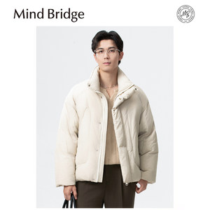 
Mind Bridge2025 new winter men's outdoor windproof, warm and anti-wrinkle 90 duck down jacket