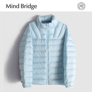 
MindBridge new 2025 autumn and winter men's outdoor sports and leisure stand collar down jacket windproof and warm inner wear