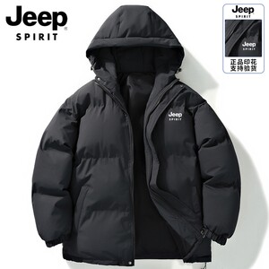 
Jeep JEEP high-end cotton-padded jacket for men 2025 new men's and women's same style couple's cotton-padded jacket for teenagers winter