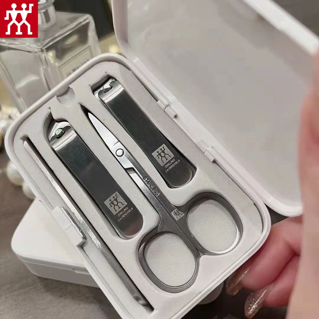 독일 ZWILLING 손톱깎이 세트 손톱 가위 파일 손톱 매니큐어 가위 손톱깎이 홈 여행 편리-