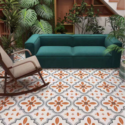 Modern Cream Style Retro Small Flower Brick Hotel B&B Internet Celebrity Coffee Chain Store 200 Specifications