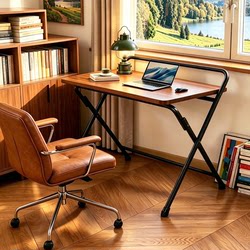 Foldable Desk, Small Apartment Computer Desk, Student Home Writing Desk, Bedroom Bedside Small Table, Simple Office Desk