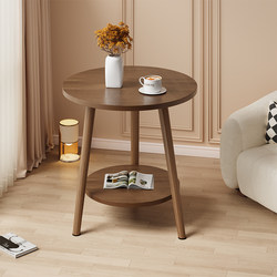 Small Round Table Coffee Table Simple Living Room Home Sofa Side Table Bedroom Bedside Table Creative Mini Minimalist Balcony Table