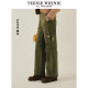 TeenieWeenie Bear Women's Winter Jeans Working Pants Loose Straight Trousers Casual Pants
