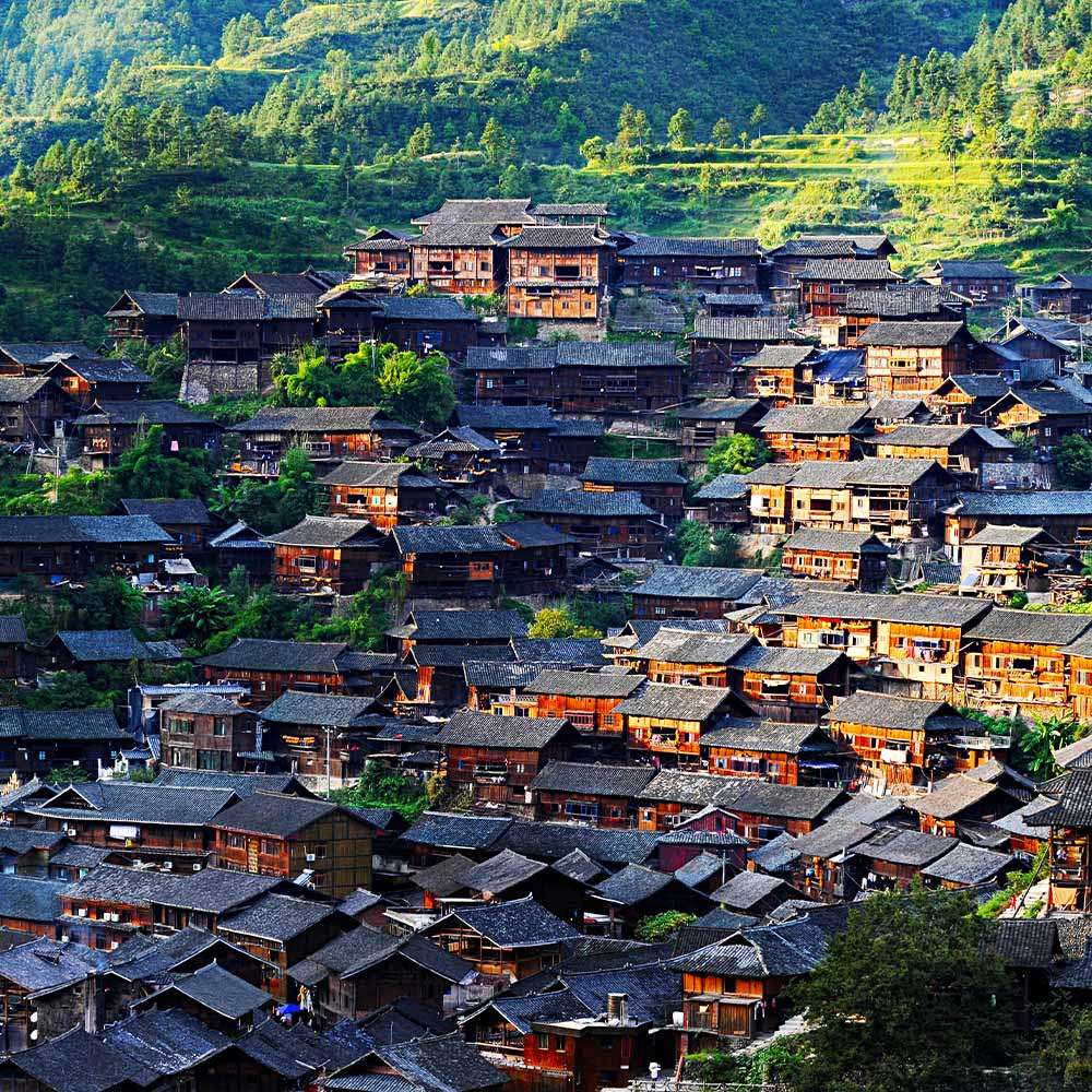 私家团贵州旅游纯玩7天6晚黄果树天眼梵净山暑期亲子游非遗体验