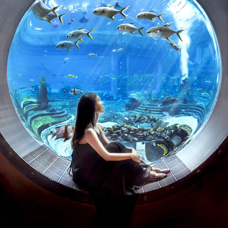 私家团海南三亚旅游纯玩半自由5天4晚蜈支洲岛亚特兰蒂斯亲子游