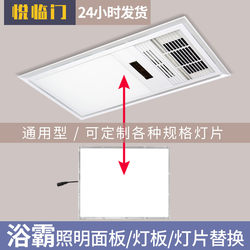 Bathroom Heater Lamp Panel Integrated Ceiling Led Light Replacement Lamp Core Bathroom Warm Air Central Lighting Panel Light Panel Size