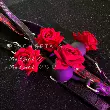 Hoa hồng trong miệng * hoa hồng đỏ silicone miệng cắm sâu họng thay thế miệng bóng SM trừng phạt đồ chơi bịt miệng bịt miệng bóng mềm Bóng bịt miệng