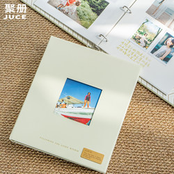 Poly-Leaf Family Photo Album, Self-Adhesive DIY Couple's Memory Album, Self-Adhesive Laminated Photo Storage Album