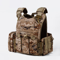 Outdoor Laser Cutting Quick-Release Tactical Vest Multi-Functional Weight-Bearing Vest Detachable Combination Vest Training Vest