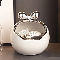 Entrance Key Storage Ornament, Hallway Decoration, Modern Minimalist Style Shoe Cabinet with a High-End Feel