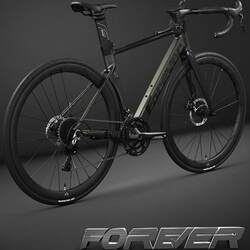 Permanent Aluminum Alloy Road Bicycle for Men and Women, Adult Cycling, Ultra-Light Entry-Level Curved Handlebar, Racing-Grade Variable-Speed Racing Bike