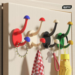 Dopan Hook with Strong Adhesive, No Drilling Required, Heavy-Duty, Suitable for Dormitory, Bathroom, Kitchen, Traceless Sticker for Behind the Entrance Door