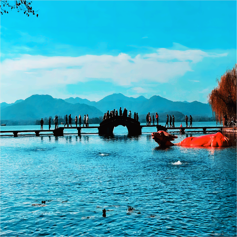 【上海出发】杭州西湖风景名胜区+河坊街+龙井茶园【独立成团】