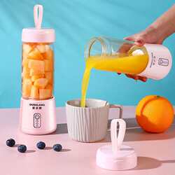 Oudalang Juicer Electric Fruit Cup For Home Automatic Juicer Mini Juice Cup Quick Pulping