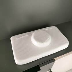 Beauty Salon Pillow, Specialized Anti-Collapse Eyelash Massage Headrest with Cylindrical Rectangular Small Pillow Cushion