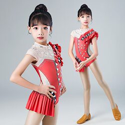 Professional Cheerleading Competition Uniforms, Cheerleading Children's Performance Costumes, Competitive Aerobics Costumes, Girls' Artistic Gymnastics Costumes