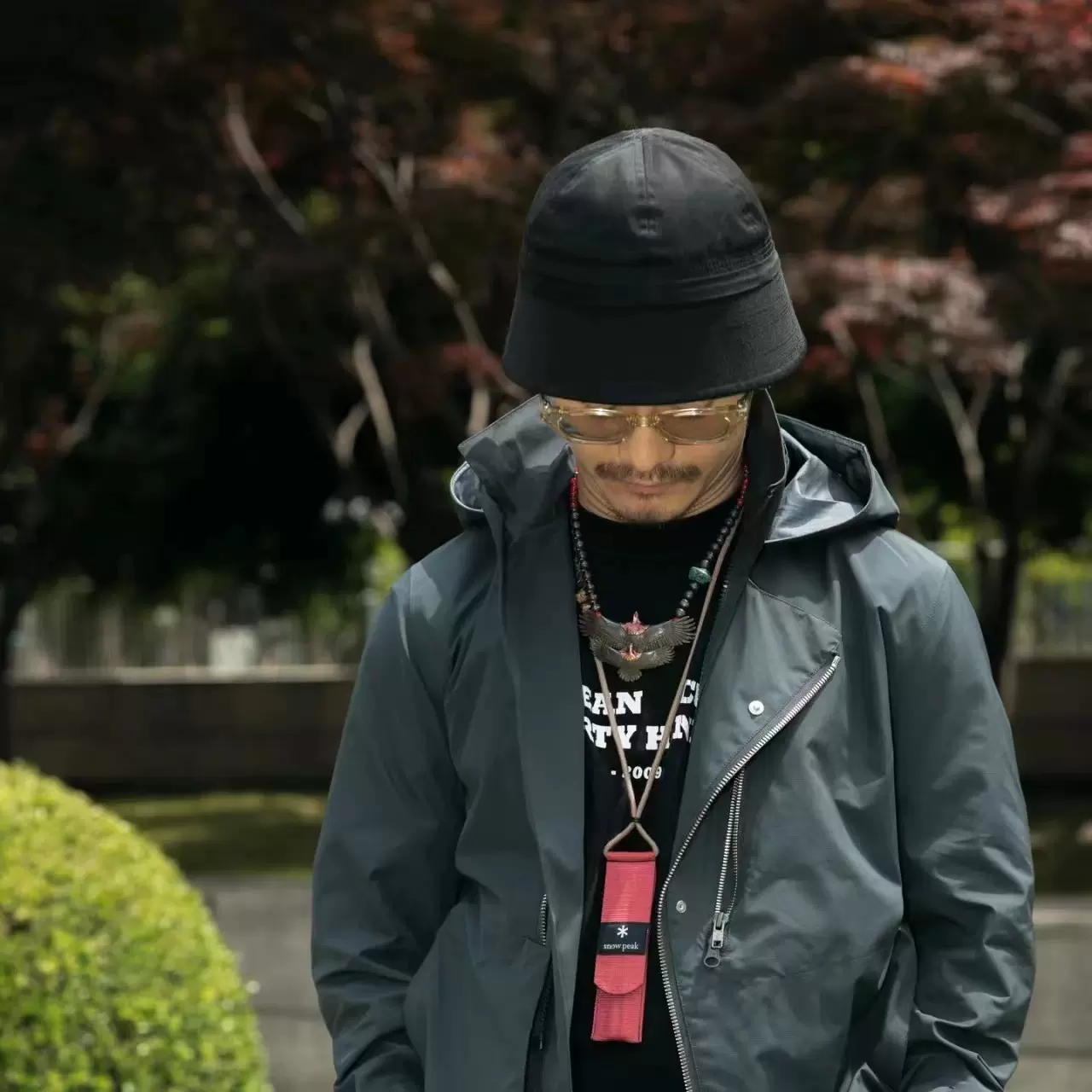 Samplekickz / MR..SK » VISVIM BIKER HAT (FR VEG.LB) 22SS
