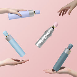 Sun Protection Umbrella, Men's Umbrella, Portable, Rain or Shine, Dual-Use, Women's Anti-Uv Automatic Umbrella, Special for Students Going to School