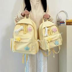 School Bag for Women, Ins-Style Niche Backpack, Student Japanese Design, Mini Lightweight Versatile Small Travel Backpack