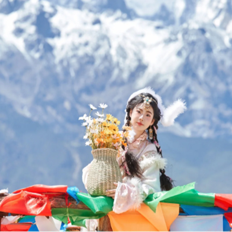 云南纯玩0购物旅游6天丽江大理洱海梅里雪山飞来寺日照金山双廊