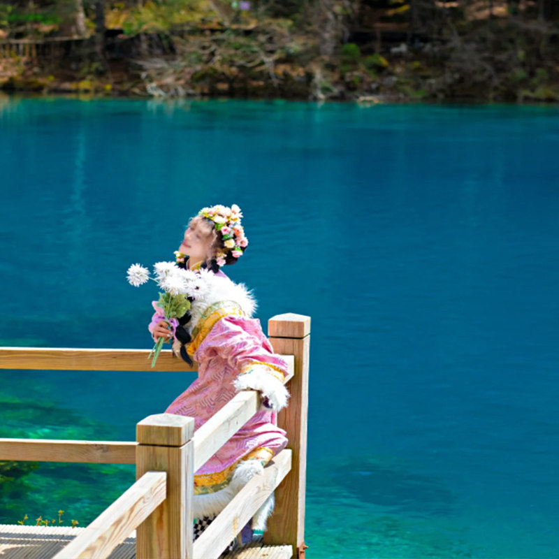全国出发到四川旅游7天6晚纯玩0购物九寨沟黄龙峨眉山乐山大佛
