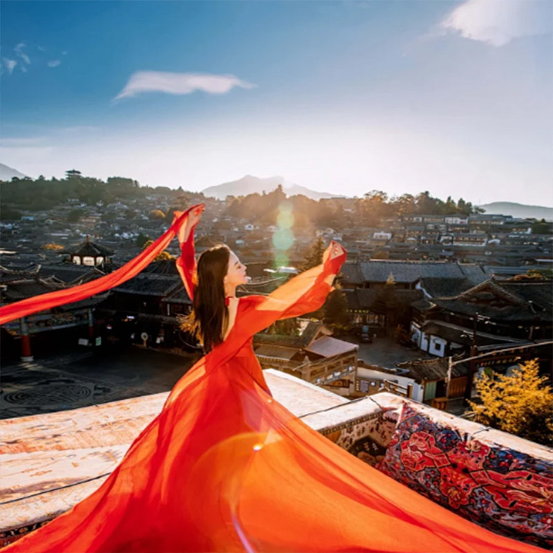 纯玩暴不购物 12人团 云南旅游5天大理丽江洱海双廊雪龙雪山大索