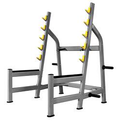 Multifunctional Half-Frame Squat Rack, Commercial Weightlifting Bench, Home Gym Bench Press Rack, Barbell Rack