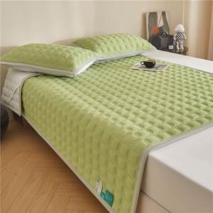 夏季乳胶凉席三件套2025新款母婴级a类加厚冰丝空调软席子榻榻米