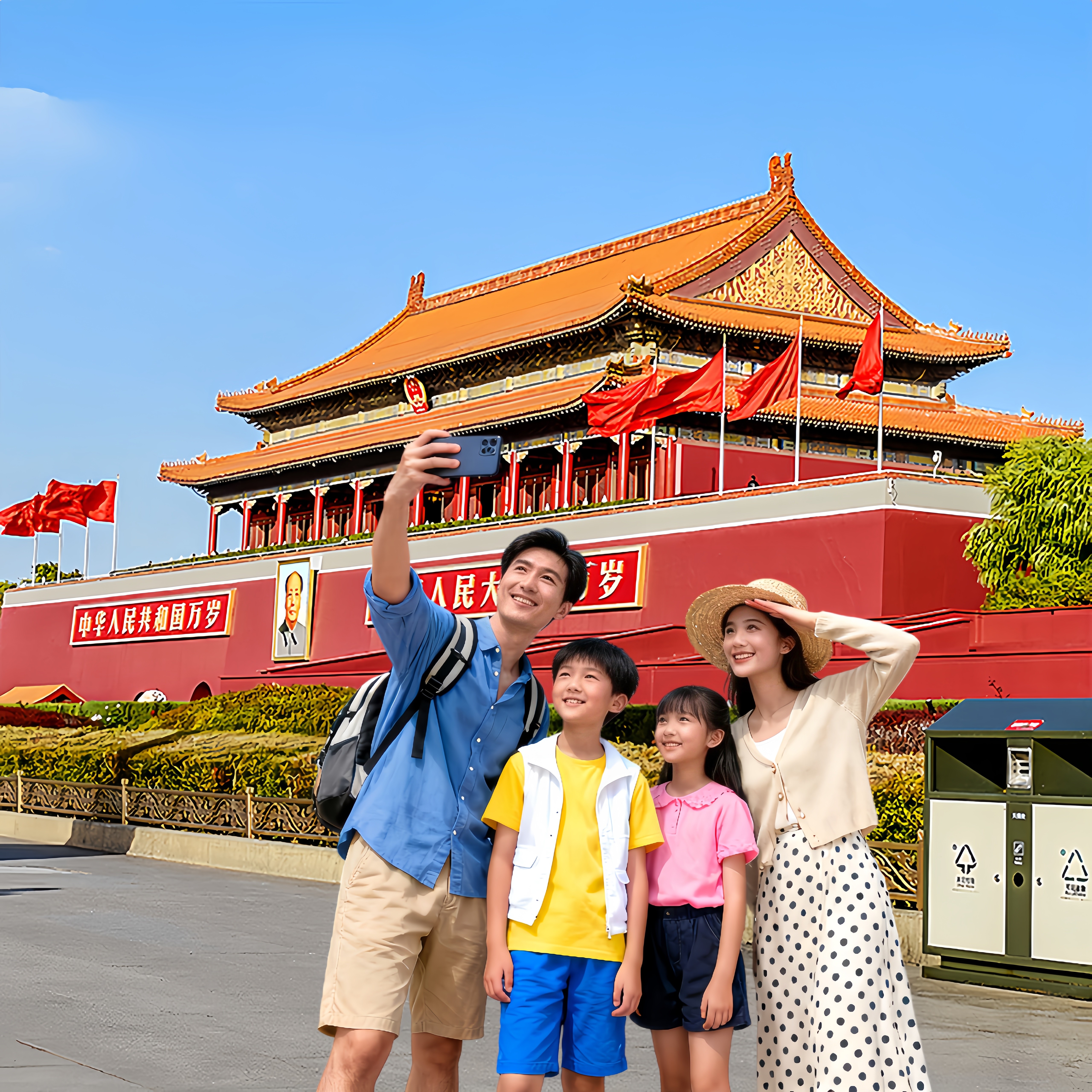 北京旅游VIP一单一团4天3晚私家团故宫长城天安门独立团北京4日游