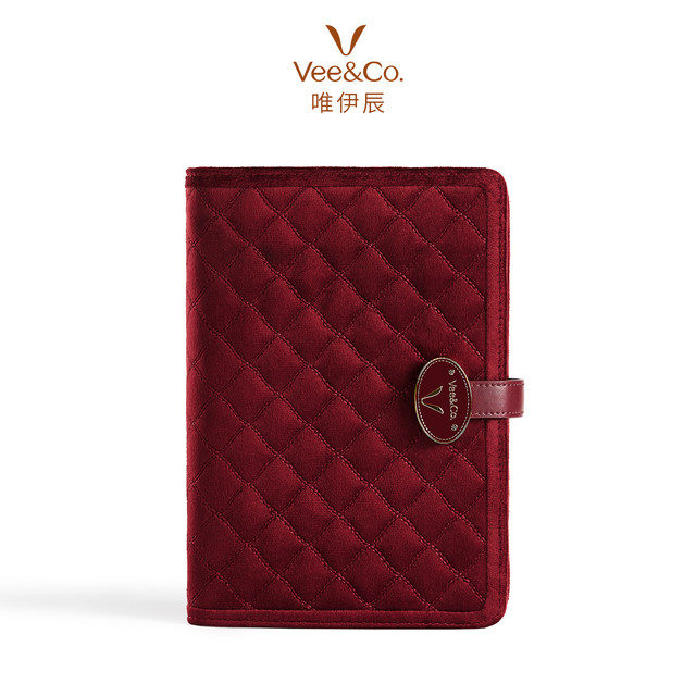 Weiyichen high-end velvet portable storage bag gold necklace ring earrings bracelet jewelry box birthday gift