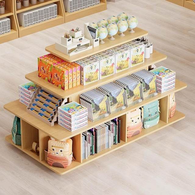 
Zhongdao Display Cabinet Product Display Shelf Tobacco, Wine, Mother and Baby Sample Supermarket Dumpling Promotional Flowing Table Store Snacks