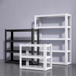 Household Shelves and Storage Racks, Multi-Layer Floor-Standing Racks for Warehouse, Balcony, Storage Room, Utility Room, Commercial Supermarket Steel Storage Racks