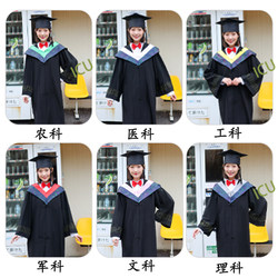 High-End Graduation Gowns for Male and Female College Students, High School Graduates, and Adults in Science and Liberal Arts from the Source Manufacturer