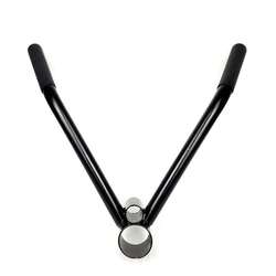 T-bar rowing deadlift explosive force training core trainer handle barbell gun stand multi-target mine stand handle