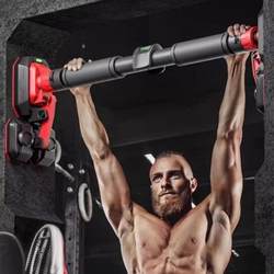 Horizontal Bar for Home Indoor Pull-Ups, No-Drill Fitness Exercise Equipment, Children's Stretching Rings to Assist in Height Increase