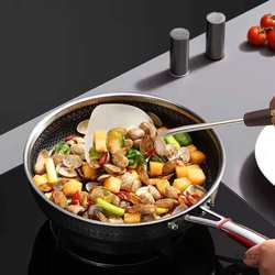 Thickened kitchen utensil set 304 stainless steel spatula stir-frying shovel Chinese kitchen household cookware spatula spoon leak full set