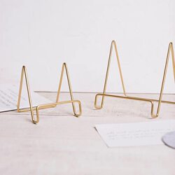 Desktop Metal Stand Menu Holder Notebook Certificate Wedding Display Bookshelf Kindergarten Restaurant Exhibition A4A5