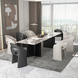 Fort Roch sofa and chair, leisure cafe, restaurant table and chair, special-shaped chair, reception and negotiation, creative designer dining chair