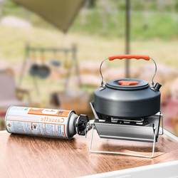 Special cassette stove for outdoor camping, mini cooker, outdoor tea and water artifact, portable pot set, foldable cooker