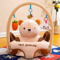 Baby feeding learning chair 6-month-old practice sitting and standing artifact safe and anti-fall baby small sofa seat growing chair