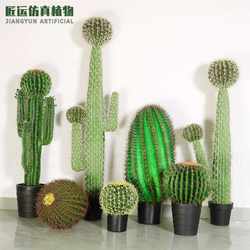 New direct-selling simulated cactus cactus potted plants shopping mall artificial cactus large cactus stick landscaping