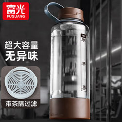 Fuguang Plastic Cup, Large Capacity, Portable, Leak-Proof, Heat-Resistant Space Cup, Summer Outdoor Anti-Fall Water Cup, Sports Water Bottle