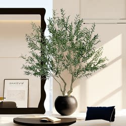 Artificial Olive Tree Indoor Large Luxury Decorative Ornament High-End Biomimetic Green Plant Atmosphere Tree
