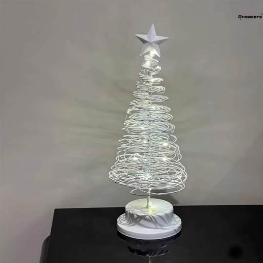 Spiral Christmas Tree Night Light Christmas Decorations Desktop Ornaments Christmas Scene Atmosphere Arrangement Photography Manufacturer