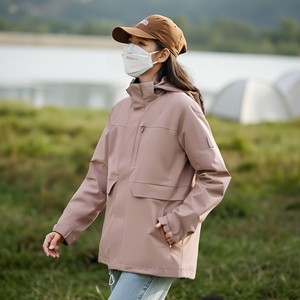 
Li Ning sports windbreaker for women in spring and autumn new style water-proof windproof comfortable cardigan casual hooded jacket AFDT750