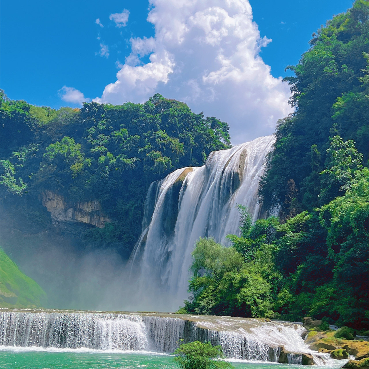 贵州旅游跟团游6天5晚全景梵净山黄果树西江小七孔镇远六日观夜景