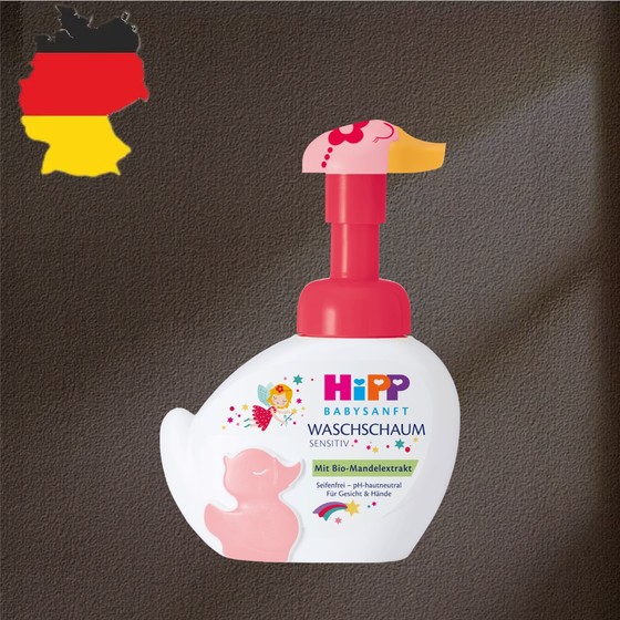 
German purchasing agent [free shipping for all over 300] Hipp Baby Bath Foam 250ml