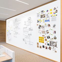 Magnetic Doctor Magnetic Border Double-Layer Soft Whiteboard Self-Adhesive Magnetic Wall Sticker for Home Use Children's Writing Board Large Conference Whiteboard